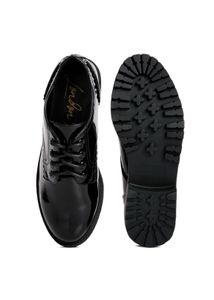 Solid Black Casual Shoes