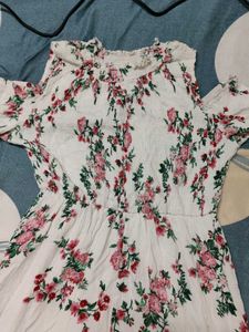 Off Shoulder Mini Dress