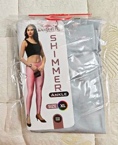 Silver Shimmer Leggings
