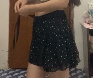 Polka Dot Mini Skirt