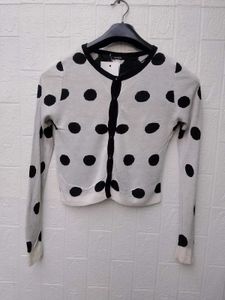 New With Tag Pinterest Dotted Knit Sweater
