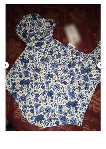 Floral Corset Crop Top