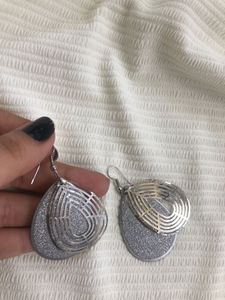 Silver Drop Earrings