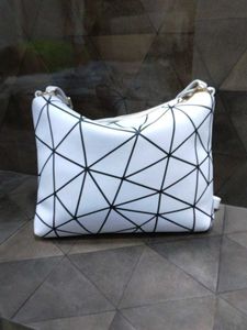 White Sling Bag.