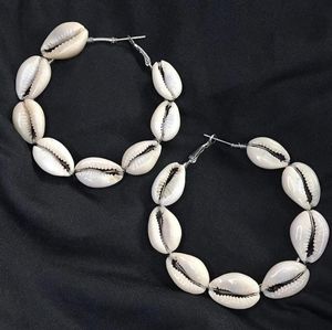 Combo Of 3 Shell & Pearl Earrings
