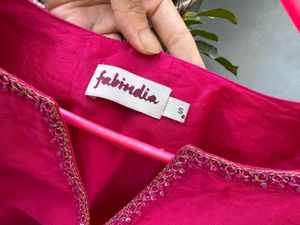 Fab India Pink Kurti