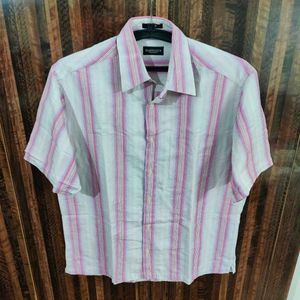 Van Heusen Striped Shirt - Chest 46