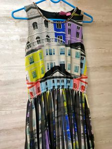 Printed Gown