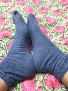 Comfy Blue Socks