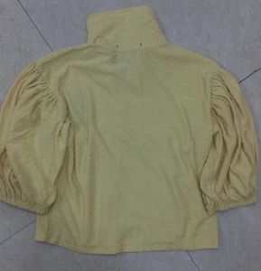 Cream Color Crop Top