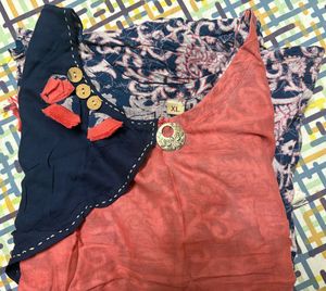 XL Colorful Printed Tunic