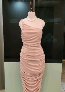 💥Price Drop💥Ruched Bodycon One Shoulder Dress