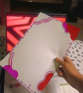 decorative pages for projects and assignments ✨