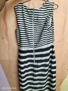 Striped Sleeveless Dress