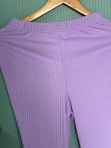 Boot Cut Lavender Pant For Women
