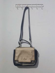 Lavie Black &amp; Sliver Crossbody Bag