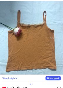 Cute Orange Tank Top