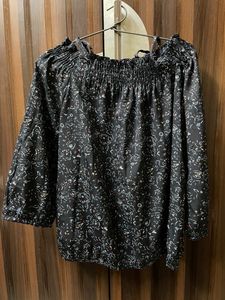 Winter Sale Off Shoulder Floral Top