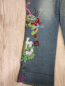 Sc2187 Nirwana Capri Jeans Waist 28