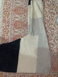 Color Block Knit Sweater