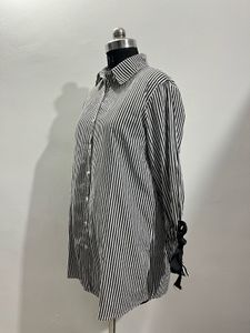 Striped Button-Down Shirt