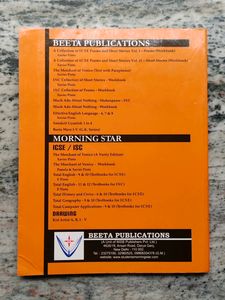 Workbook on A Collection of ICSE Poems and Short Stories