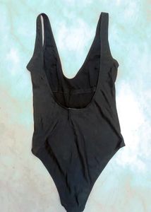 Elegant Black One-Piece Swimsuit