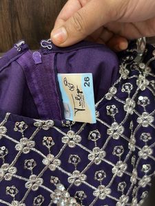 Elegant Purple Kurta Set