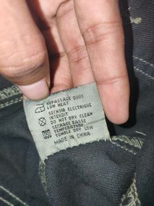 Vintage Re-Dyed Black Denim Jacket