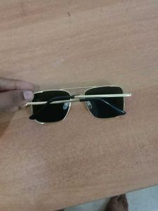 Gold Aviator Sunglasses