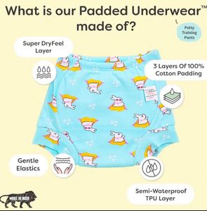 Super bottoms PADDED UNDERWEARS Only 5 Pants