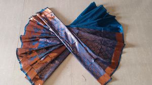 Cotton Silk Saree with Traditional Katpadhar