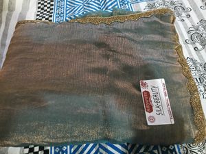 Elegant Green Saree
