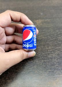 Pepsi Miniature Colddrink Can Keychain Blue Colour