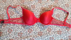 Hot Pink Zivame Pushup Bra( 34 B)