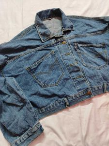 Oversized Denim Jacket💙🫶🏻