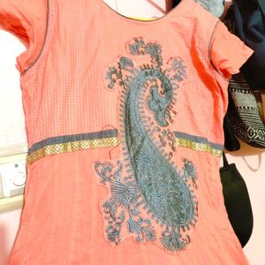 Pure Cotton Ethnic Gown