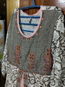 Floral Print Kurta