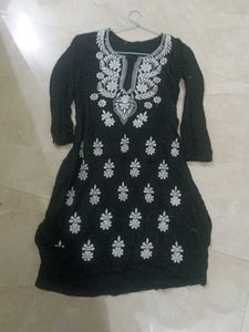 Elegant Black Kurta