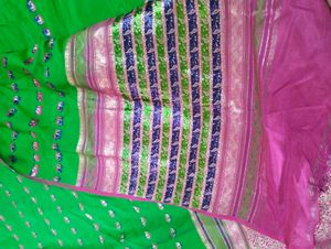 100%pure mysore Crepe Silk Saree