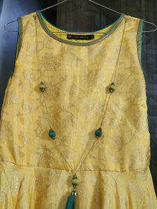 Zig Zag Pattern Flared Kurti