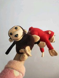Monkey Plush Toy Set