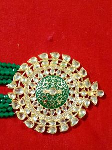 Pretty Green Long Necklace 💚