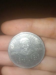 Louis Braille Coin Bombay Mint Mark ♦️