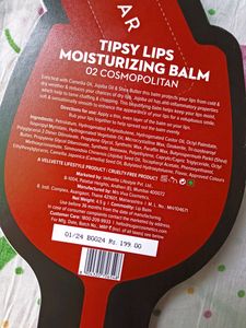 30off Sugar Tipsy Lips Moisturizing Balm