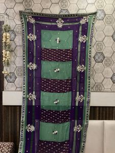 Elegant Embroidered saree