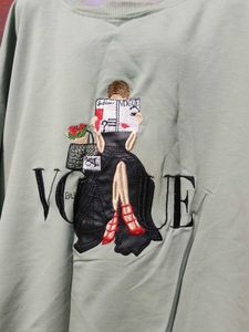 Vogue Graphic Print Sweatshirt