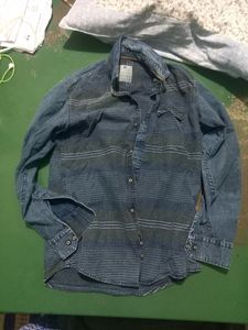 Denim Cotton Shirt (XL/XXL)