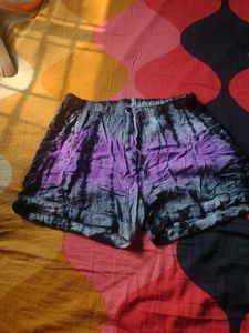 Tie Dye Casual Shorts