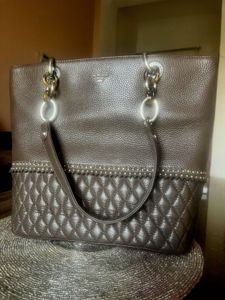 Da Milano Quilted Tote Bag